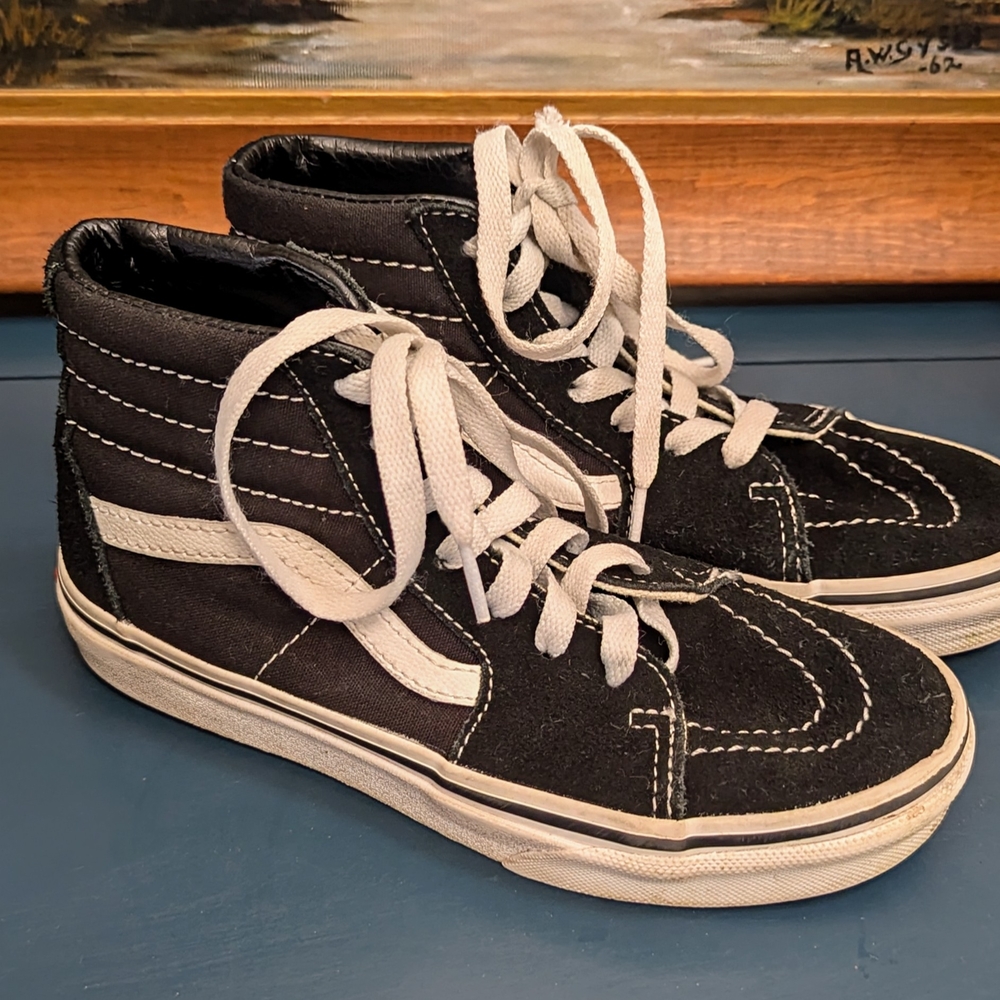 Black & White Hi-Top Vans